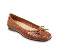 Gillian Ballet Flat Luggage Brown view