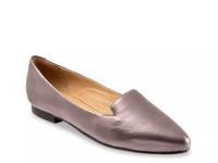 Harlowe Slip-On Pewter Metallic Leather view