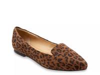 Harlowe Slip-On Tan/Black Leopard Print Fabric view