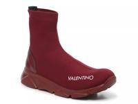 Melissa High-Top Sneaker Dark Red view