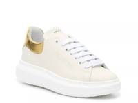 Fresia Platform Sneaker Cream/Gold Metallic view