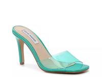 Tolly Sandal Teal/Clear Lucite view
