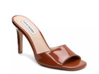 Tolly Sandal Brown Faux Patent view