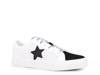 Grande Slip-On Sneaker White/Black Perforated Leather/Suede view