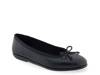 Homebet Ballet Flat Black Perforated view