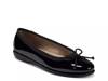 Homebet Ballet Flat Tux Black Patent view