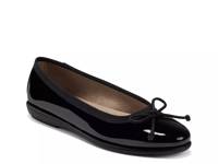Homebet Ballet Flat Tux Black Patent view