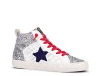 Lester Mid-Top Sneaker Silver Metallic view