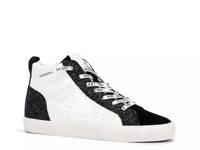 Lester Mid-Top Sneaker White/Black view