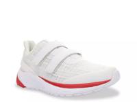 One Twin Strap Slip-On Sneaker White/Red view