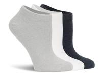 Powder Women's No Show Socks - 3 Pack Grey/Black/White view