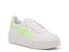 Japan S PF Platform Sneaker - Women's White/Illuminate Green view