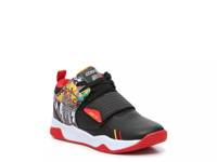 Hoop ‘Til It Hurts! Powershot Skech-Hops Sneaker - Kids' Black/Red/Multicolor view