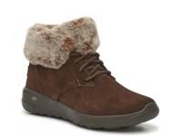 On-the-Go Joy Plush Dreams Bootie Dark Brown view