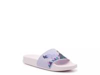 Adilette Shower Frozen Slide Sandal - Kids' Purple view