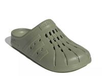 Adilette Clog Dark Green view