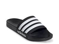 Adilette Shower Slide Sandal - Men's Black/White view