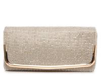 Rhinestone Clutch Gold Metallic view