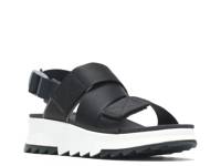 Alpine Cushioned Backstrap Sandal Black view
