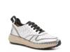 Gomma Espadrille Wedge Sneaker Silver Metallic view