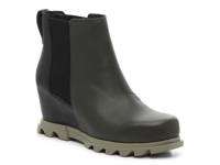 Joan Of Arctic III Wedge Chelsea Snow Boot Dark Olive Green view
