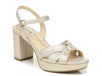 Lucky Platform Sandal Gold view