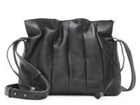 Dario Leather Crossbody Bag Black view