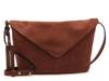 Jozie Leather Crossbody Bag Dark Brown view