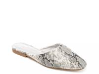 Elizza Mule Grey Snake Print view