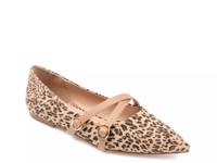 Patricia Flat Brown & Black Leopard Print view