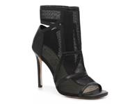 Ozwaldi Peep-Toe Mesh Boot Black view