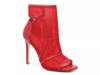 Ozwaldi Peep-Toe Mesh Boot Red view