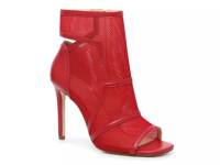 Ozwaldi Peep-Toe Mesh Boot Red view