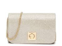 Mini Flap Clutch Gold Metallic view