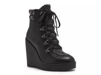 Maelyn Wedge Bootie Black view