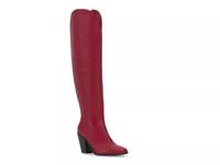 Ravyn Over-the-Knee Boot Red Synthetic view
