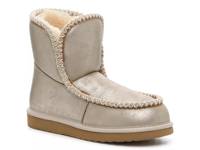 Sylvesa Bootie Gold Metallic view