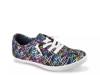 BOBS B Cute Golden Heart Slip-On Sneaker Navy/Multicolor Hearts view