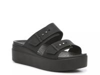 Brooklyn Low Wedge Sandal - Women's Black view