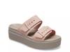 Brooklyn Low Wedge Sandal - Women's Light Pink view