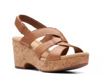 Giselle Beach Wedge Sandal Light Brown view