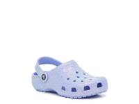 Glitter Clog - Kids' Moon Jelly Purple view