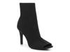 Saddie Peep-Toe Boot Black view
