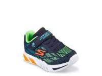 Flex-Glow Elite Vorlo Sneaker - Kids' Navy/Multicolor view