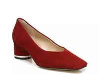 Pisa Pump Ruby Red Suede view