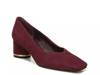Pisa Pump Burgundy Suede view
