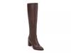 Katherine Wide Calf Boot Dark Brown Synthetic view