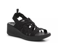 Pier Lite Wedge Sandal Black view