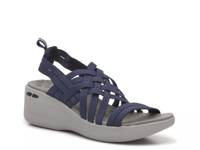 Pier Lite Wedge Sandal Navy view