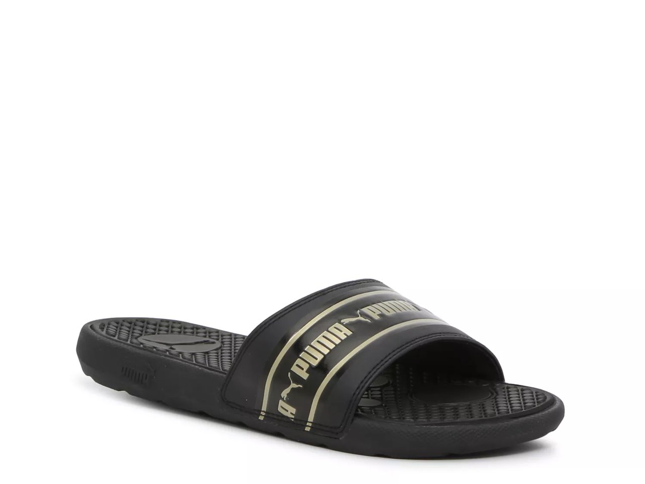 Cool Cat Stripe Logo Slide Sandal - Women's